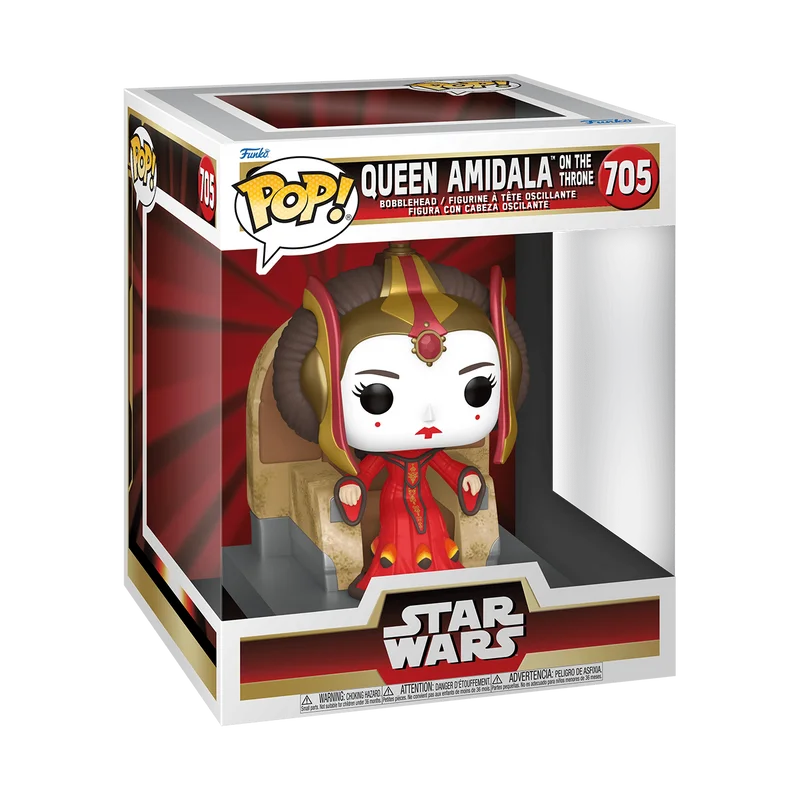 Queen Amidala on the Throne #705 Funko Pop from Star Wars