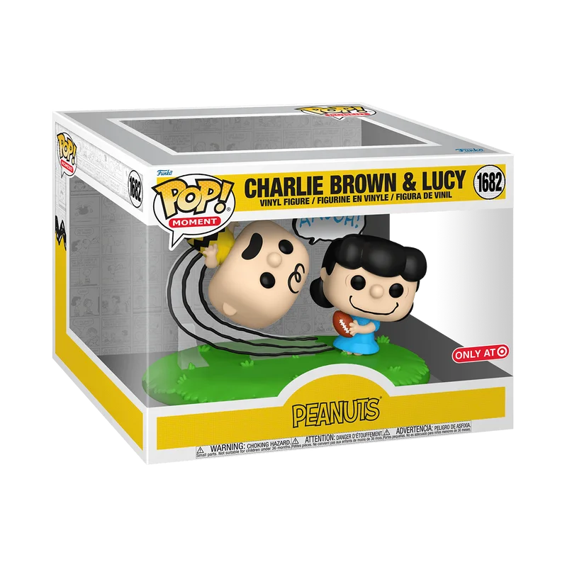 Charlie Brown & Lucy #1682 Funko Pop from Peanuts
