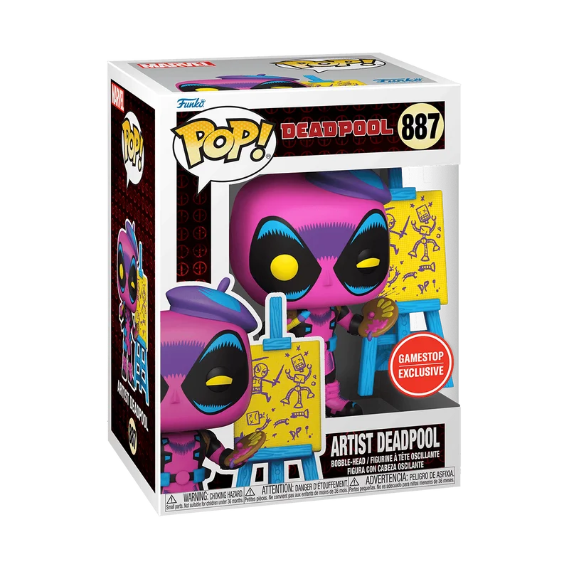 Artist Deadpool #887 Funko Pop from Deadpool