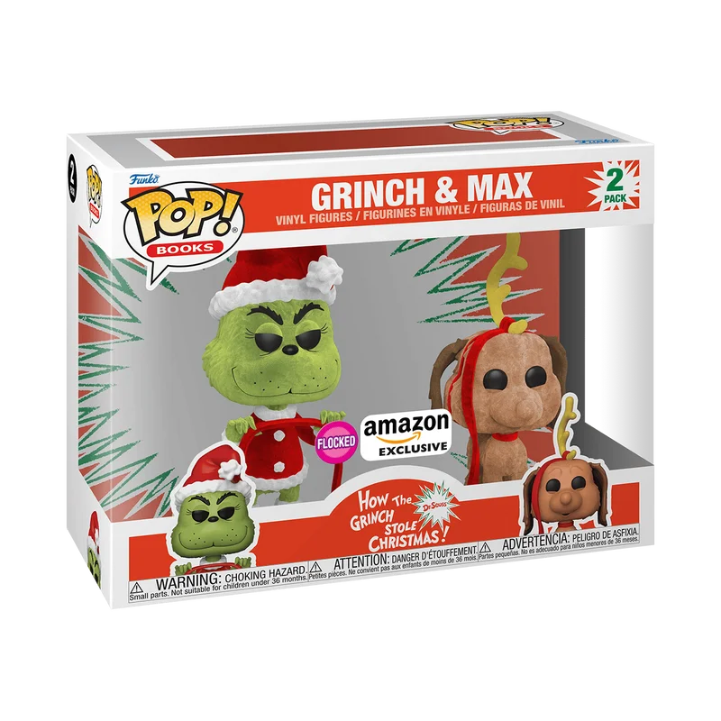 Grinch & Max #2 PACK Funko Pop from The Grinch