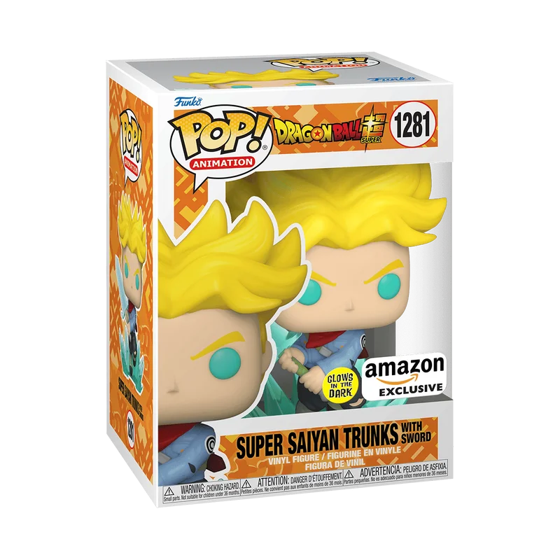 Super Saiyan Trunks with Sword #1281 Funko Pop from Dragon Ball Super