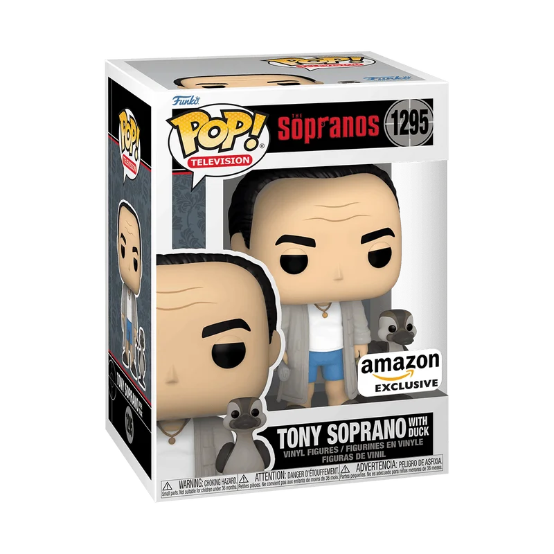 Tony Soprano with Duck #1295 Funko Pop from The Sopranos