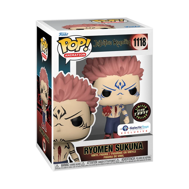 Ryomen Sukuna #1118 Funko Pop from Jujutsu Kaisen