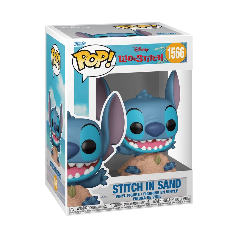 Stitch in Sand #1566 Funko Pop from Lilo & Stitch