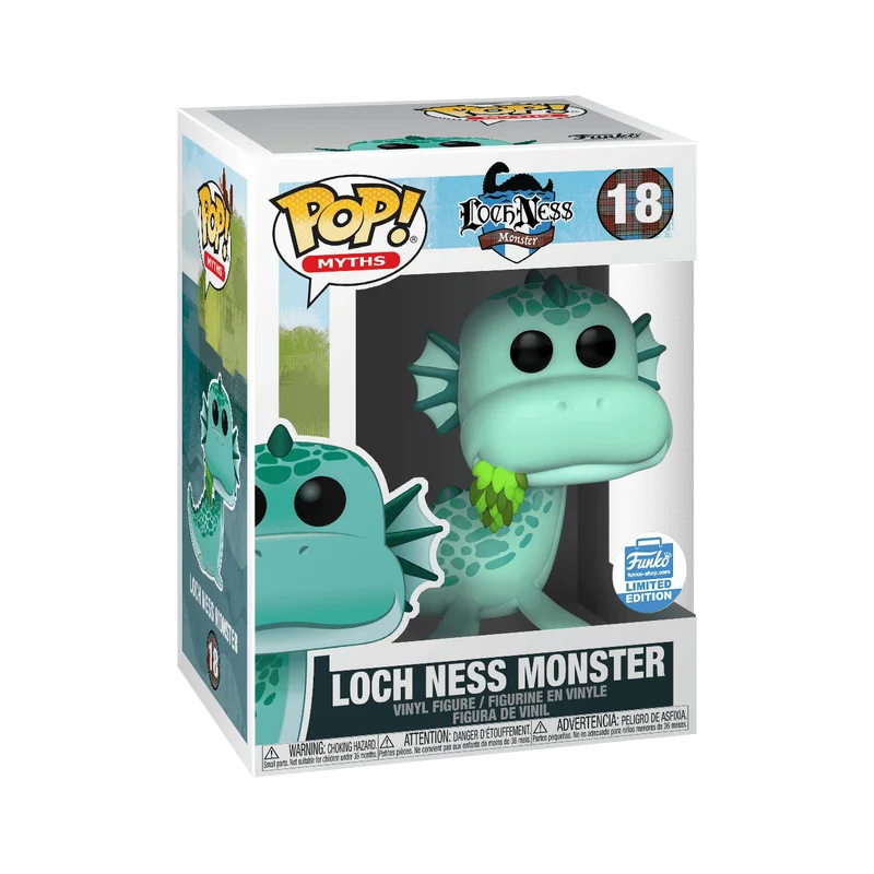 Loch Ness Monster #18 Funko Pop from Public Domain