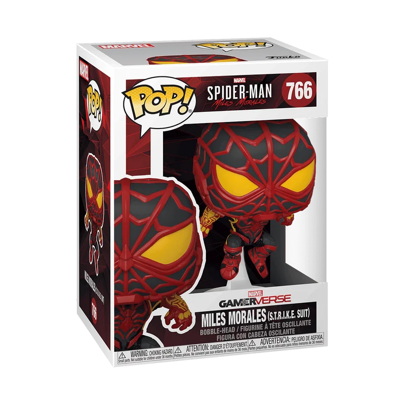 Miles Morales (S.T.R.I.K.E. Suit) #766 Funko Pop from Spider-Man Miles Morales