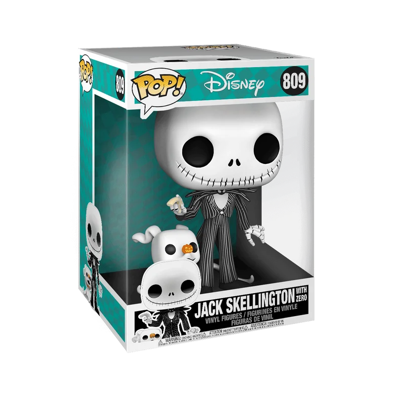 Jack Skellington with Zero #809 Funko Pop from Disney