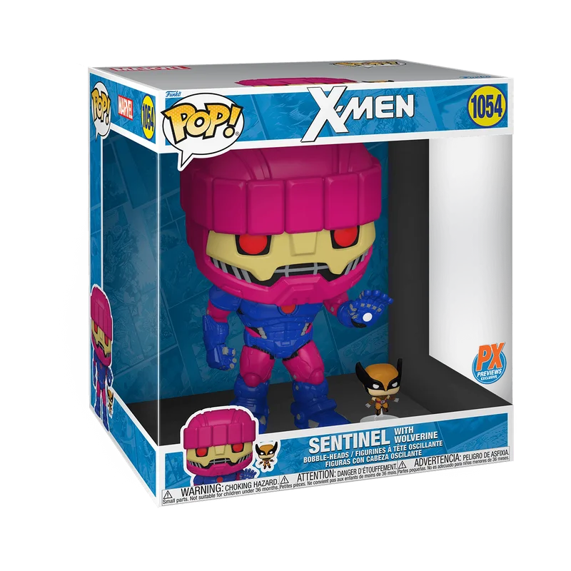 Sentinel with Wolverine #1054 Funko Pop from x-Men