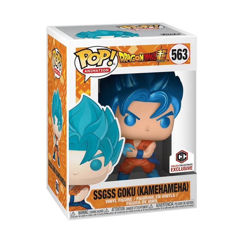 SSGSS Goku (Kamehameha) #563 Funko Pop from Dragon Ball Z
