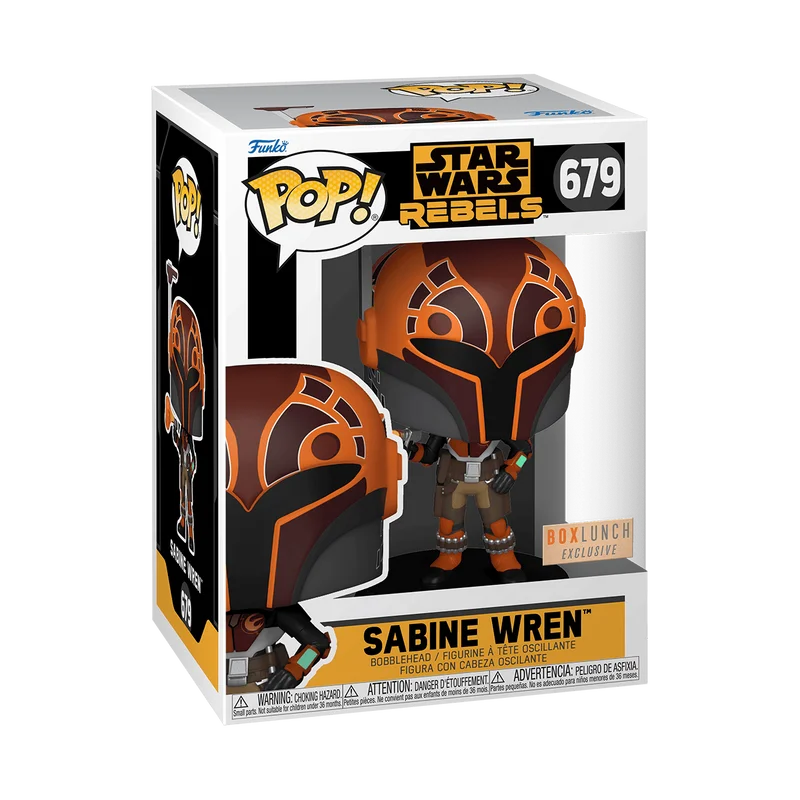 Sabine Wren #679 Funko Pop from Star Wars Rebels