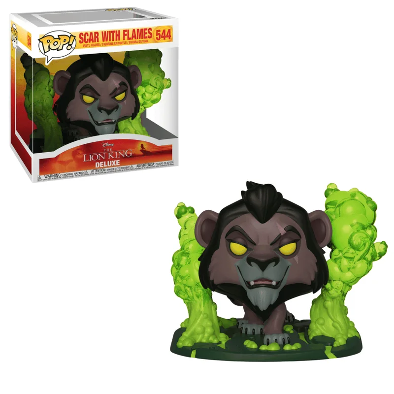 Scar with Flames #544 Funko Pop from The Lion King