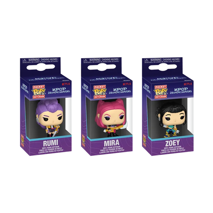 Rumi Mira & Zoey #3 PACK Funko Pop from KPop Demon Hunters