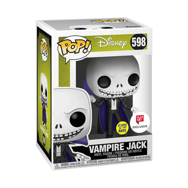 Vampire Jack #598 Funko Pop from Disney