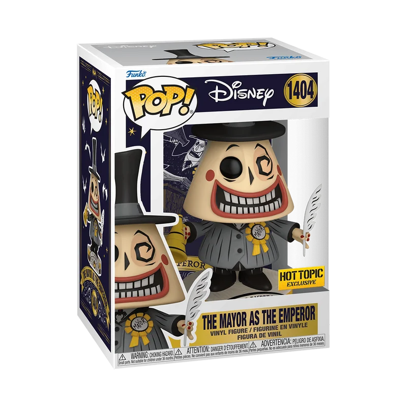 The Mayor as the Emperor #1404 Funko Pop from Disney