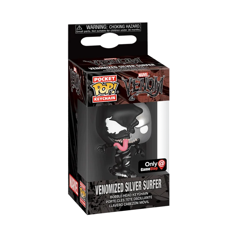 Venomized Silver Surfer Funko Pop from Venom