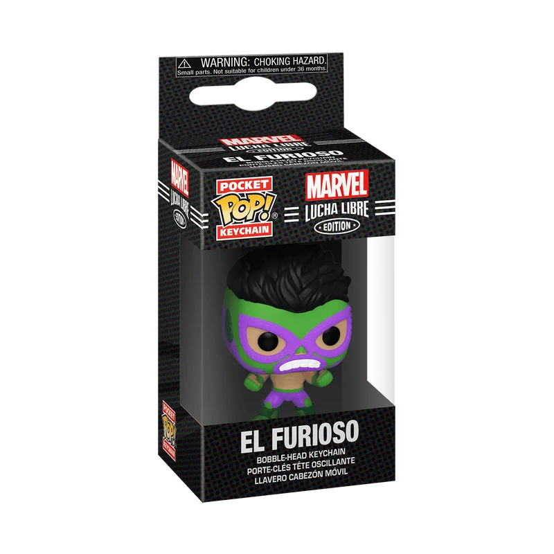 El Furioso Funko Pop from Marvel Lucha Libre Edition