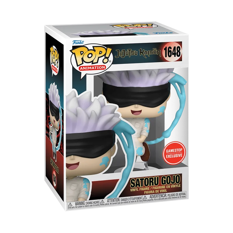 Satoru Gojo #1648 Funko Pop from Jujutsu Kaisen