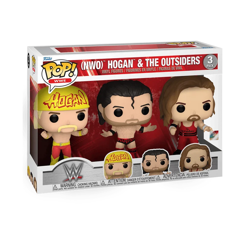 (NWO) Hogan & The Outsiders #3 PACK Funko Pop from WWE