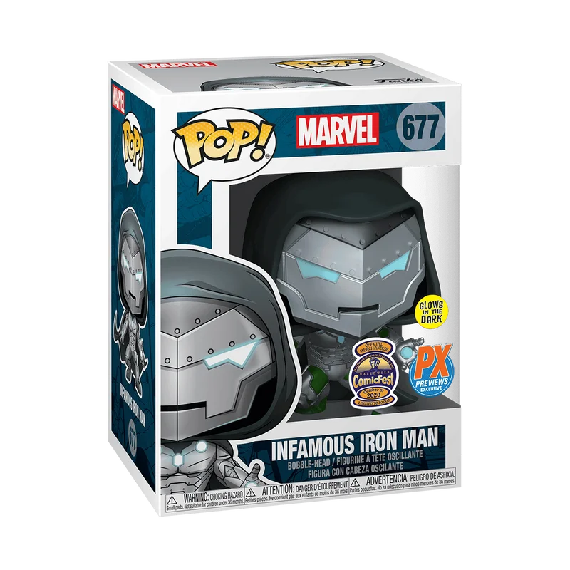 Infamous Iron Man #677 Funko Pop from Marvel