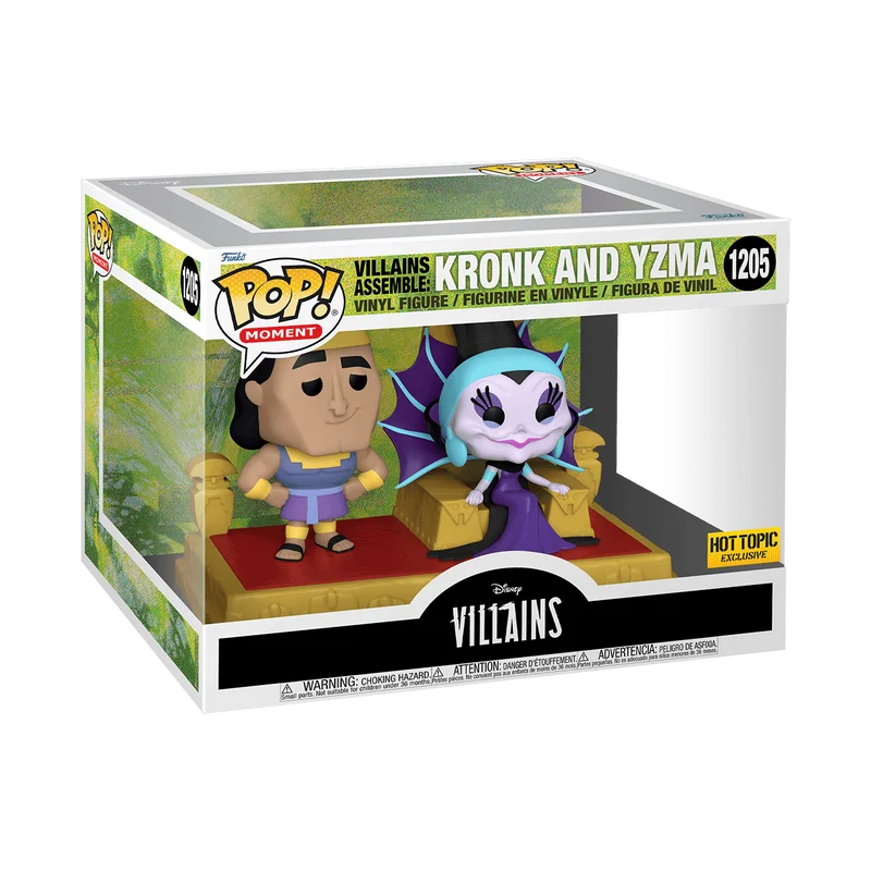 Villains Assemble: Kronk and Yzma #1205 Funko Pop from Disney Villains