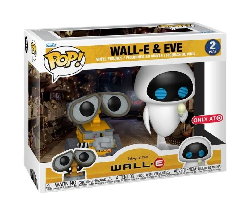Wall-E and Eve #2 PACK Funko Pop from Wall-E