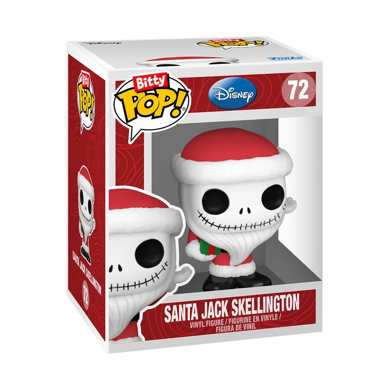 Santa Jack Skellington #72 Funko Pop from Disney