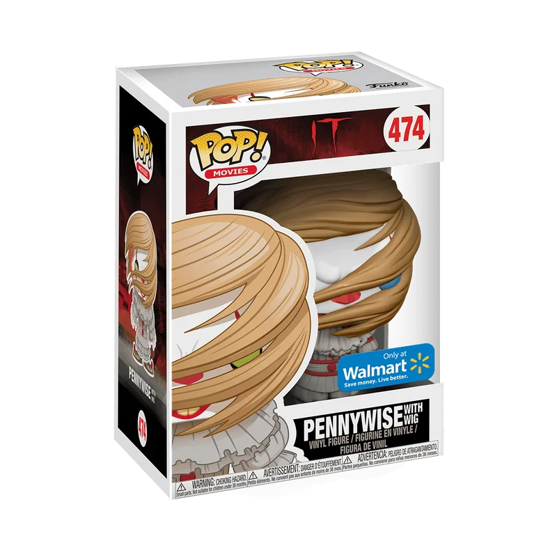 Pennywise With Wig #474 Funko Pop from IT