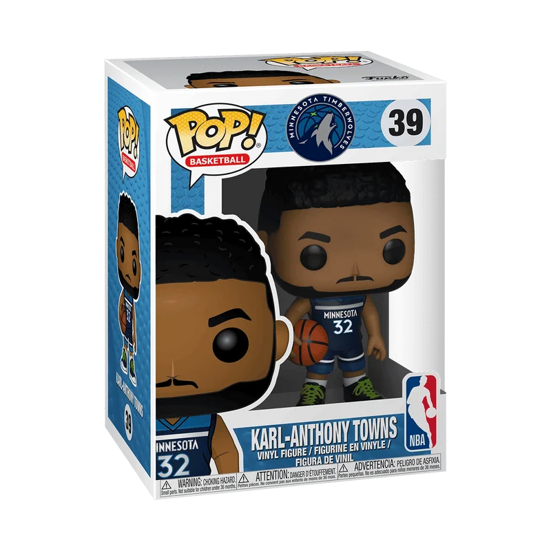 Karl-Anthony Towns #39 Funko Pop from NBA: Minnesota Timberwolves