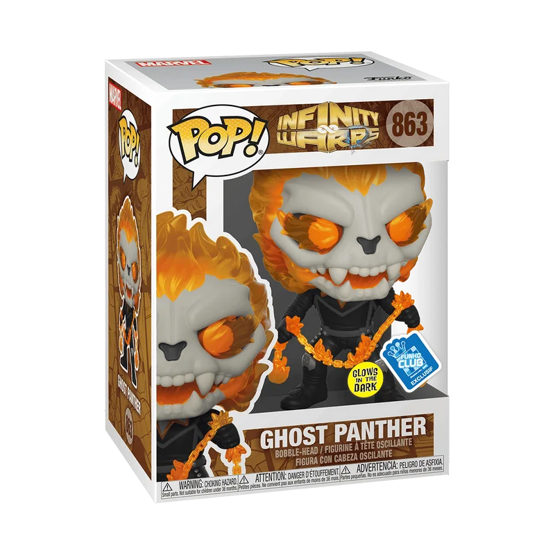 Ghost Panther #863 Funko Pop from Infinity Warps