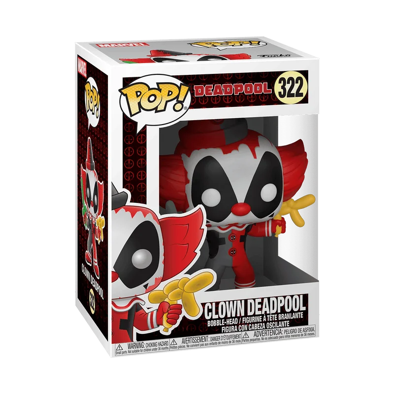 Clown Deadpool #322 Funko Pop from Deadpool