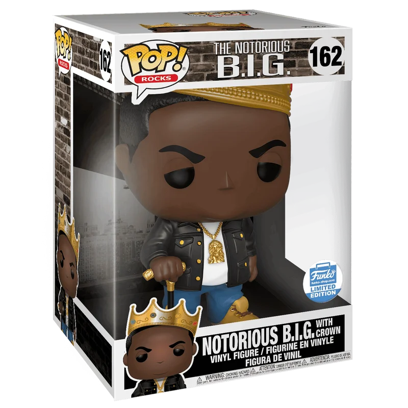 Notorious B.I.G. with Crown #162 Funko Pop from Notorious B.I.G