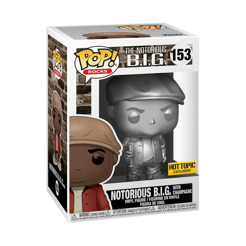 Notorious B.I.G. with Champagne #153 Funko Pop from Notorious B.I.G