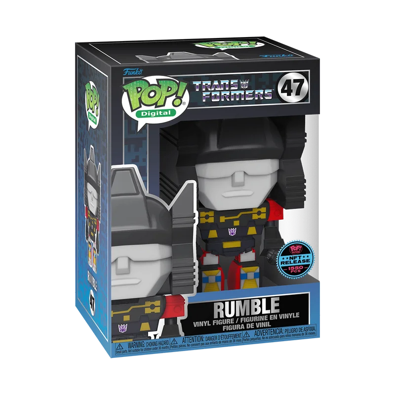Rumble #47 Funko Pop from TransFormers