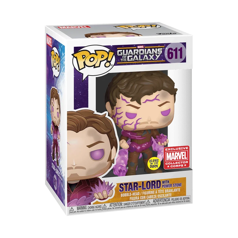 Star-Lord with Power Stone #611 Funko Pop from Marvel