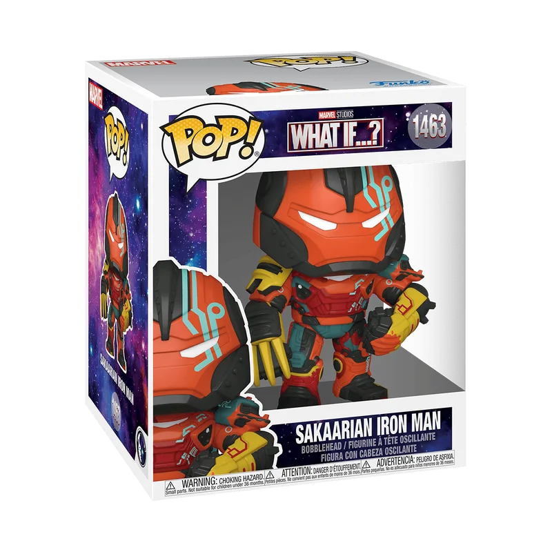 Sakaarian Iron Man #1463 Funko Pop from What If...?