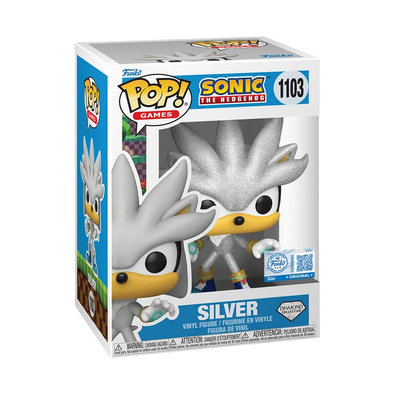 Silver #1103 Funko Pop from Sonic The Hedgehog