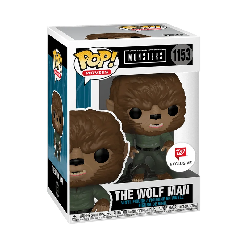 The Wolf Man #1153 Funko Pop from Universal Monsters