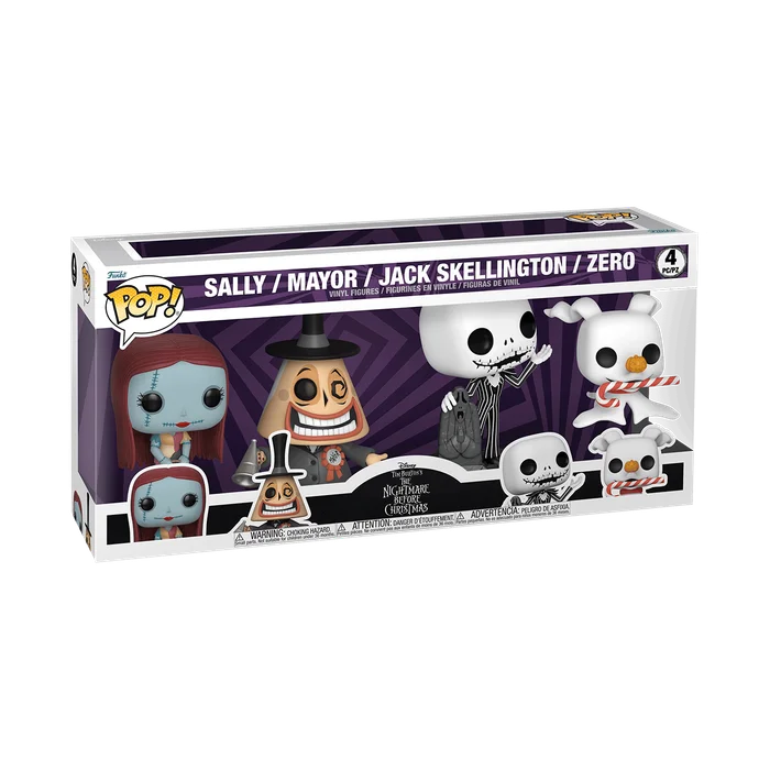 Sally / Mayor / Jack Skellington / Zero #4 PC/PZ Funko Pop from The Nightmare Before Christmas
