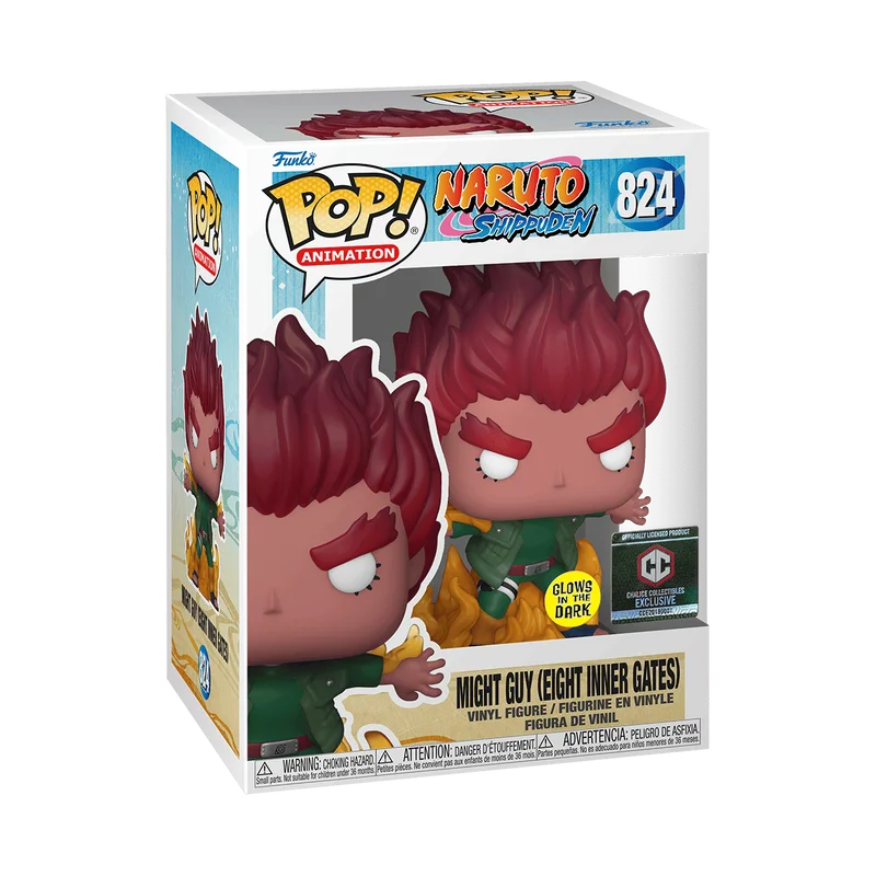 Might Guy (Eight Inner Gates) #824 Funko Pop from Naruto Shippuden