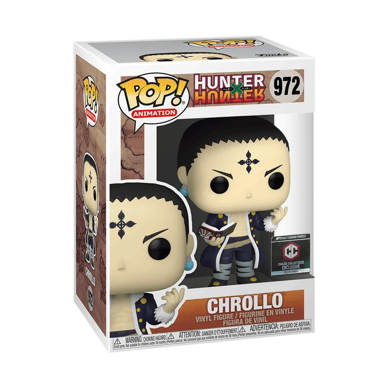 Chrollo #972 Funko Pop from Hunter x Hunter