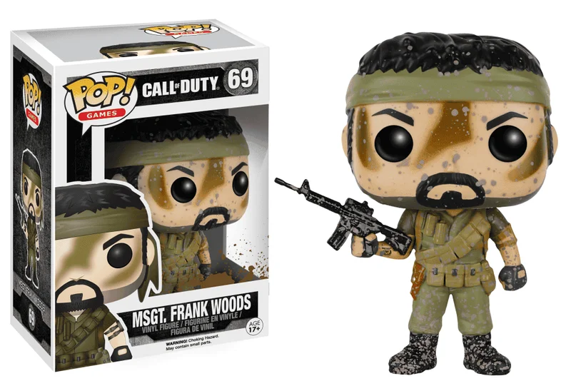 MSGT Frank Woods #69 Funko Pop from Call of Duty