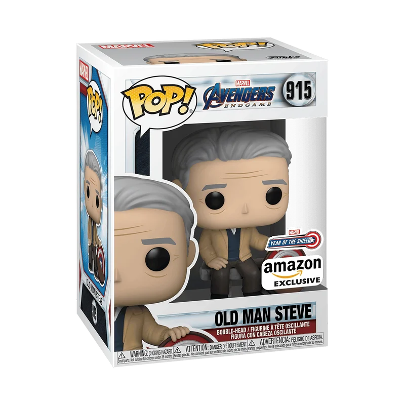 Old Man Steve #915 Funko Pop from Avengers Endgame