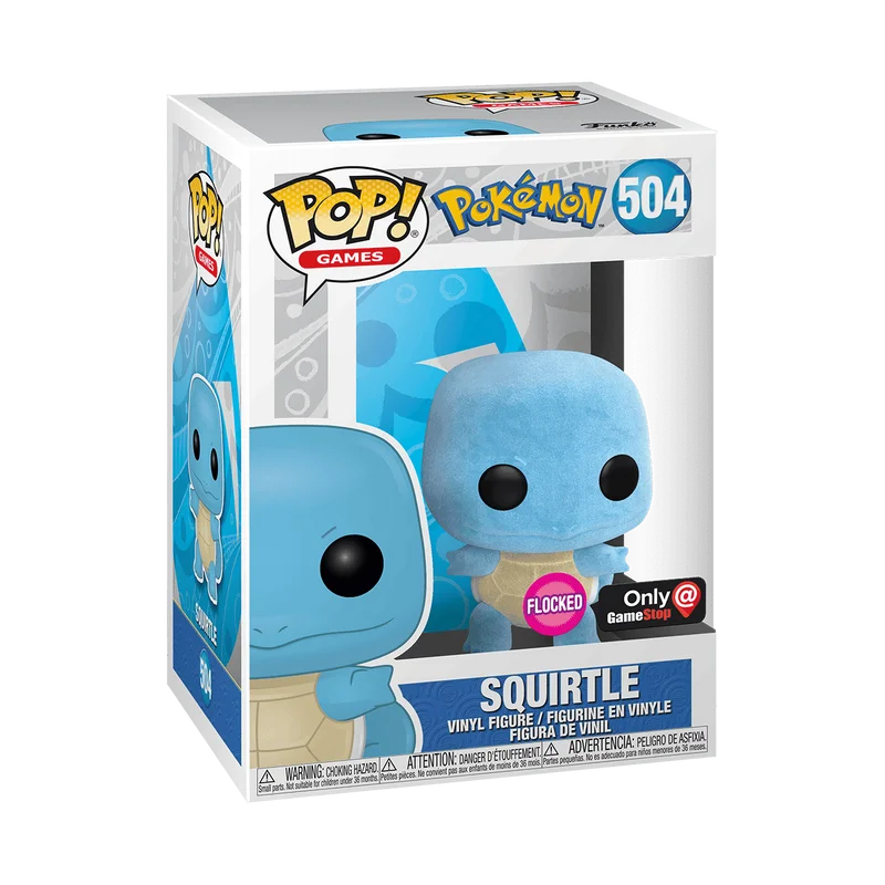 Squirtle #504 Funko Pop from Pokémon