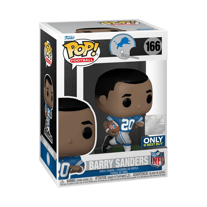 Barry Sanders #166 Funko Pop from NFL