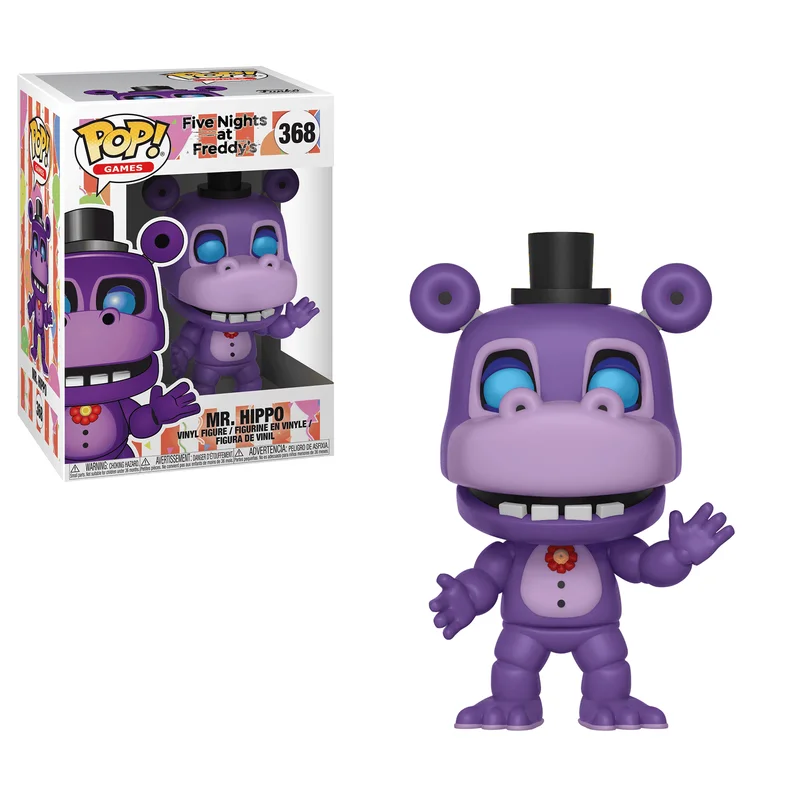 Mr. Hippo #368 Funko Pop from Five Nights at Freddy's