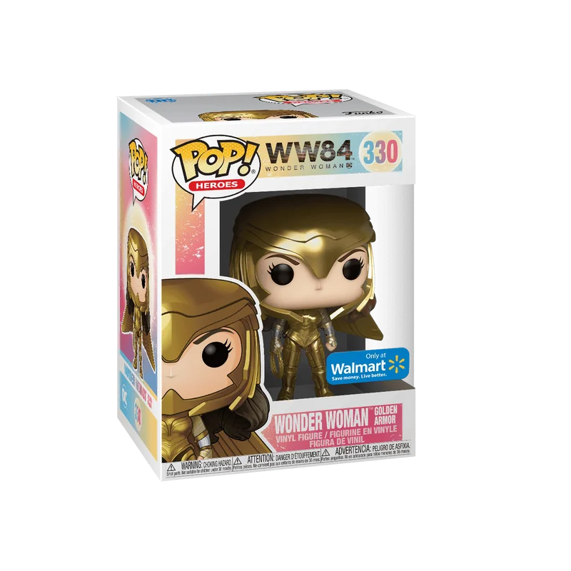 Wonder Woman Golden Armor #330 Funko Pop from WW84