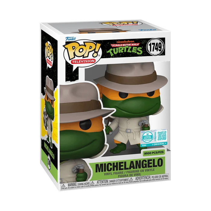 Michelangelo #1749 Funko Pop from Teenage Mutant Ninja Turtles