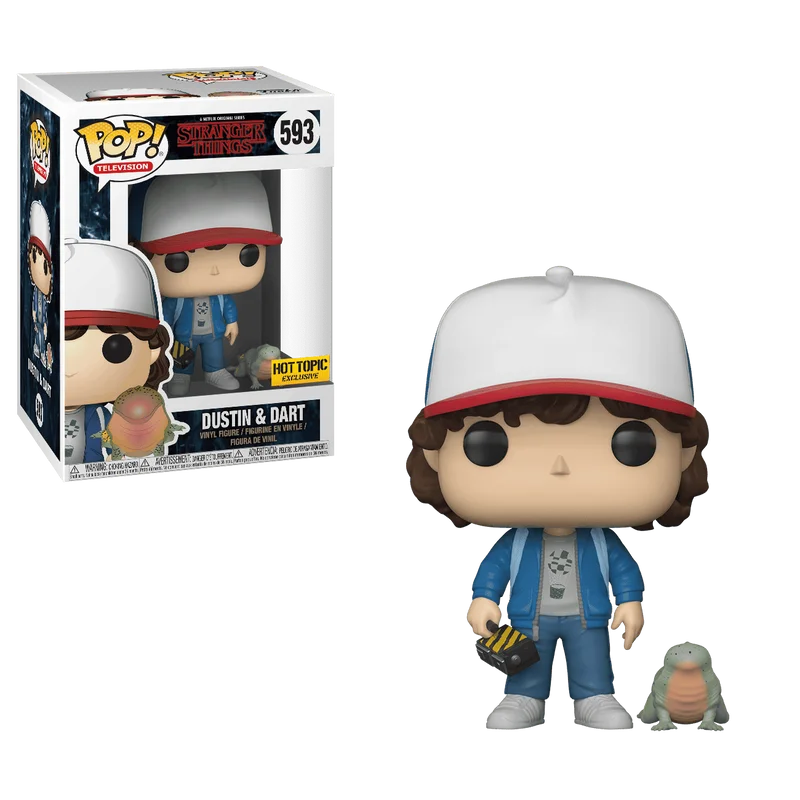 Dustin & Dart #593 Funko Pop from Stranger Things