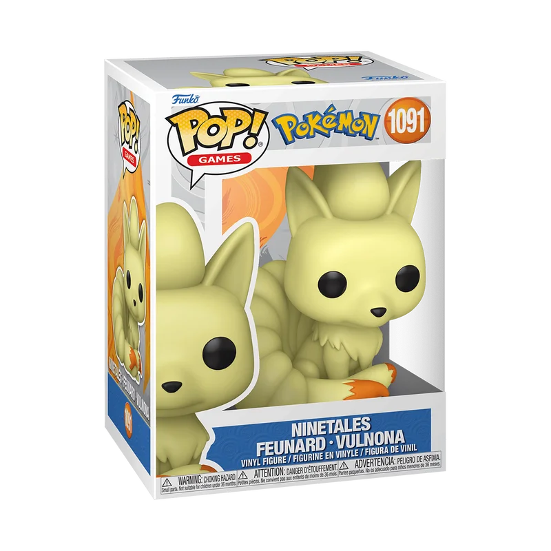 Ninetales #1091 Funko Pop from Pokemon