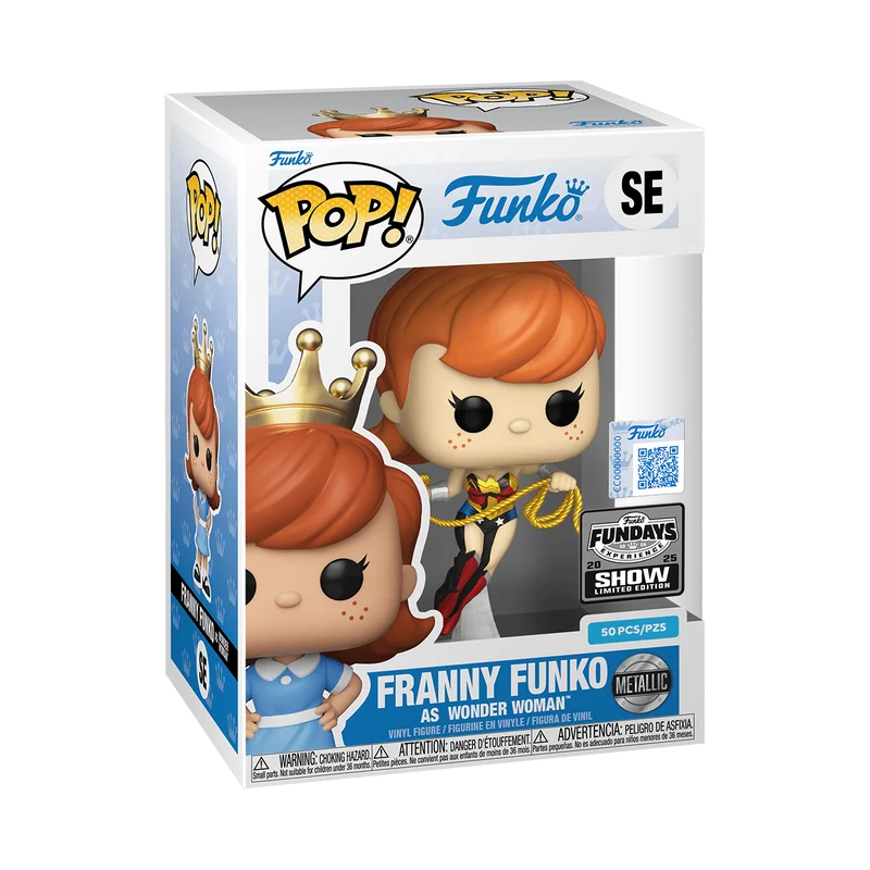 Franny Funko as Wonder Woman #SE Funko Pop from Funko
